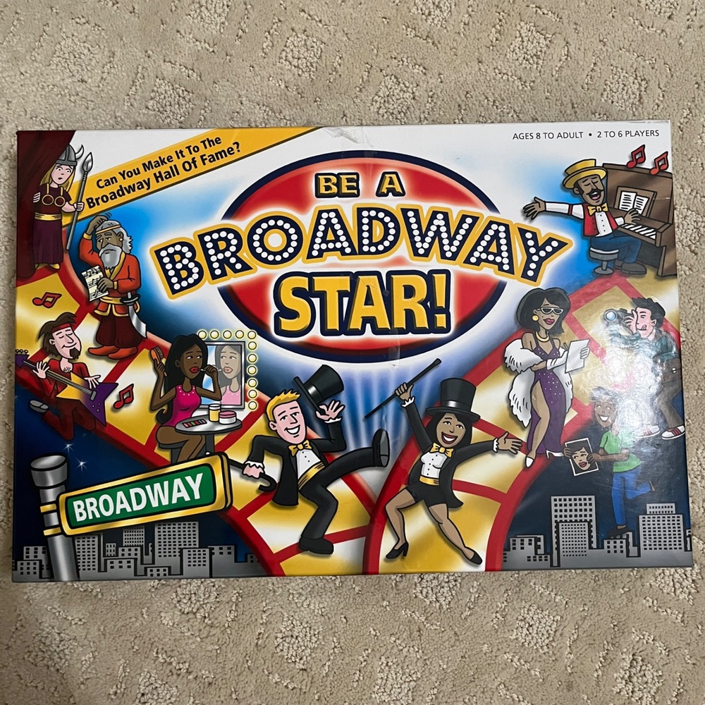 Be A Broadway Star Board Game Complete Ken Davenport Musical Theater Broadway